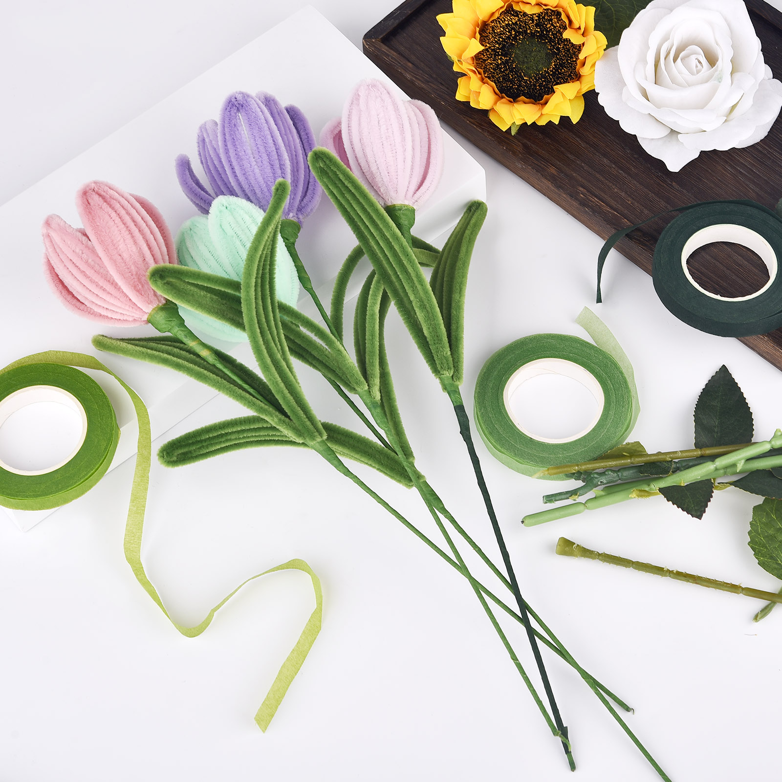 30 yards Bloemen Stem Tape Cor - Florist Supply Bulk recensie en prijs