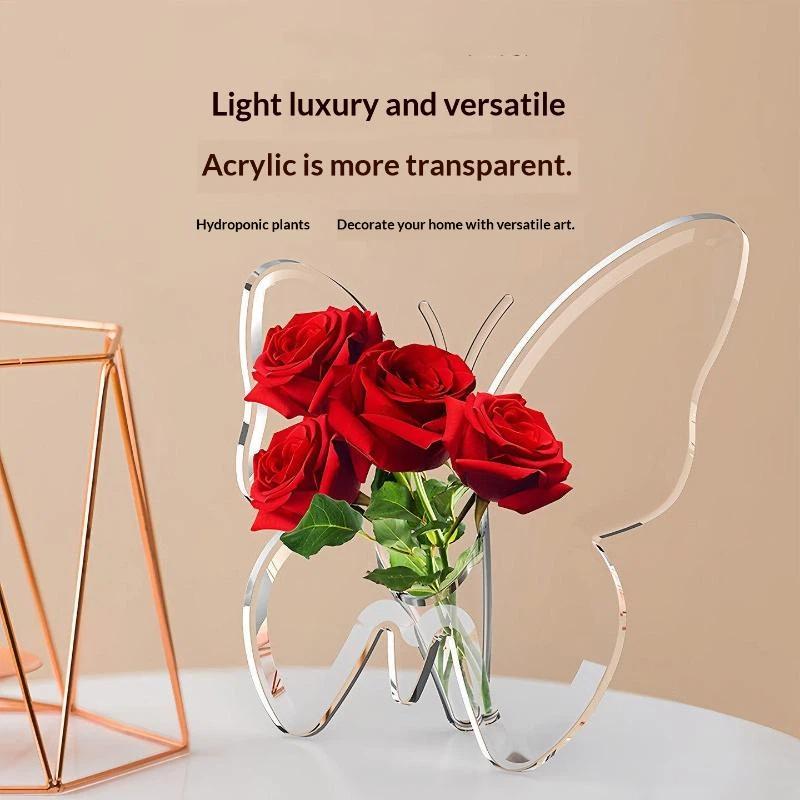 Heldere acryl vaas in de vorm  - Florist Supply Vases recensie en prijs